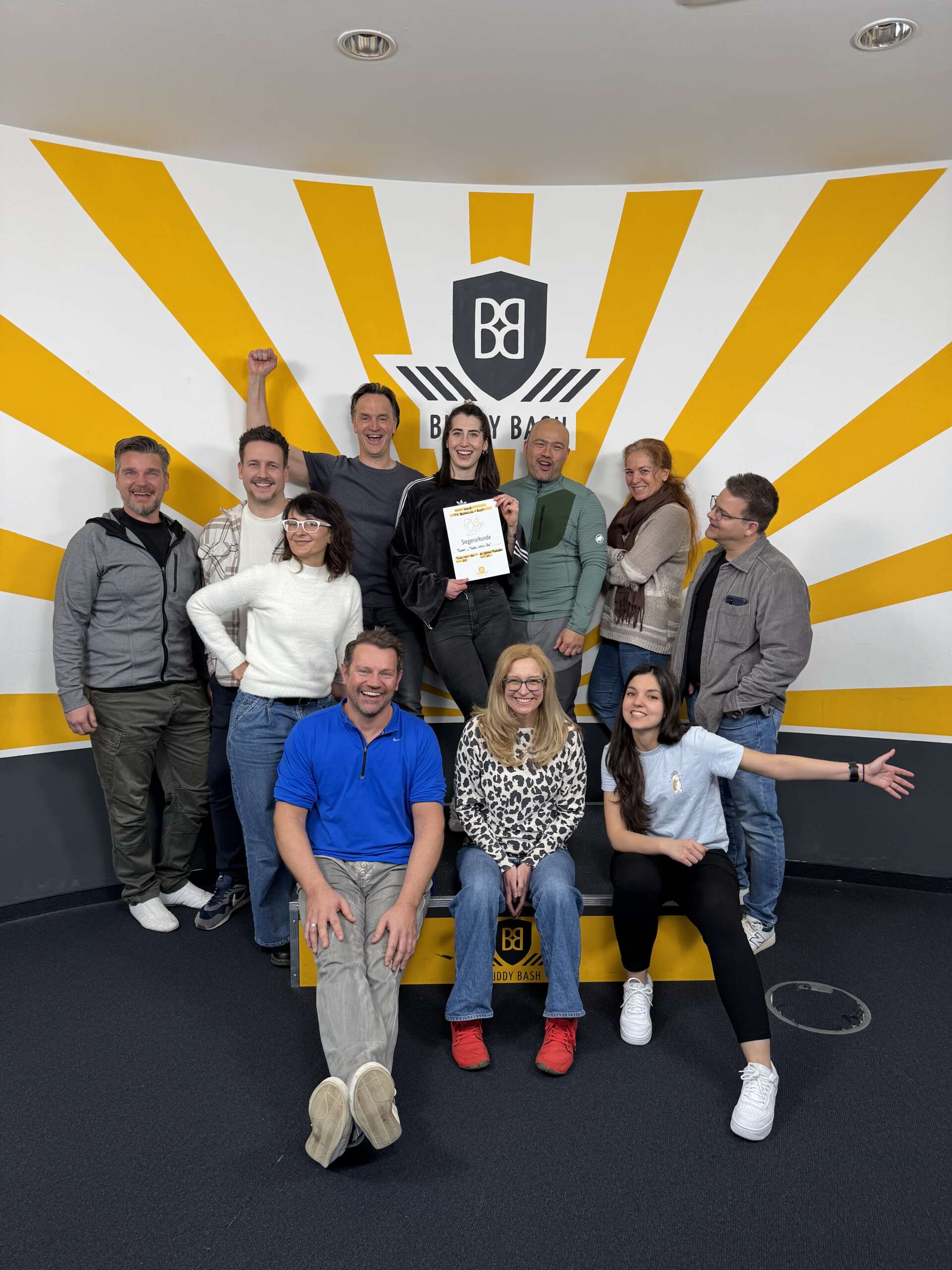 Team-Building beim Body Bash